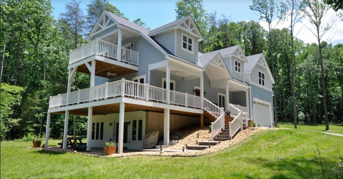 12 grandes locations de vacances pouvant accueillir 20 personnes ou plus en Virginie